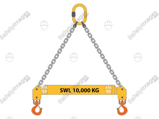 Crane SWL 10000KG Spreader Bar