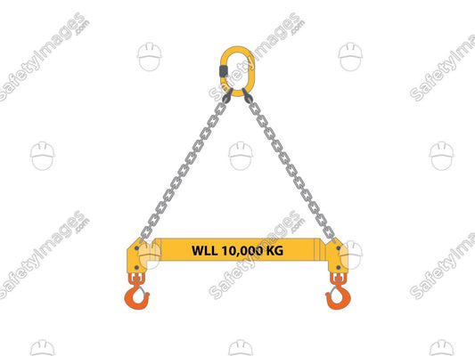 Crane WLL 10000KG Spreader Bar